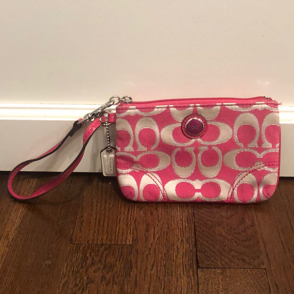 Small Coach Wristlet!